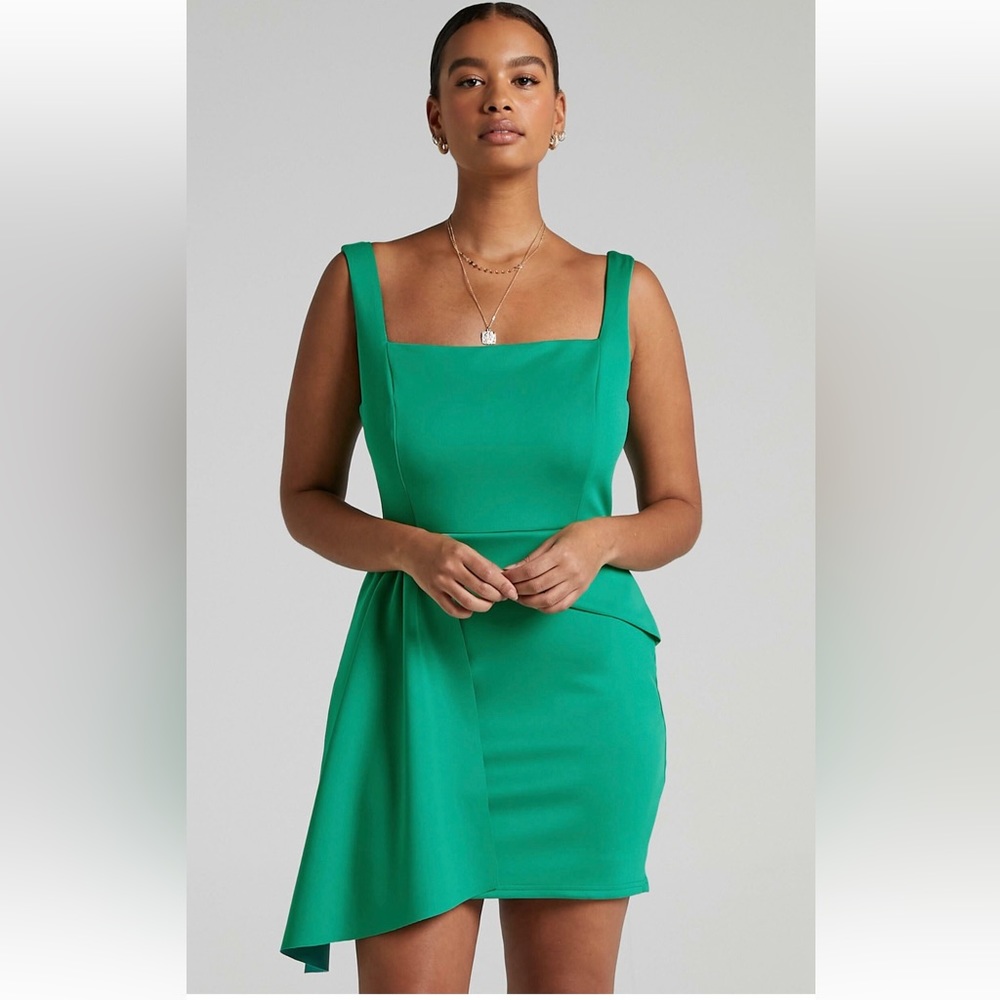Green cocktail dress size 4